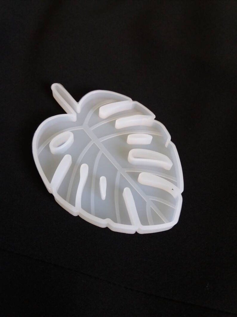 Monstera Leaf Silicone Mold Shiny Mould for Resin Crafting Etsy