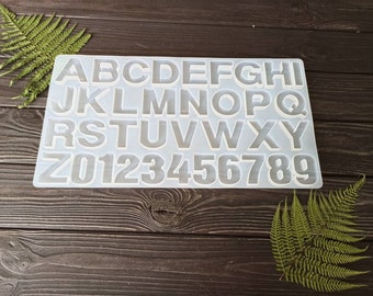 Alphabet Silicone Mold