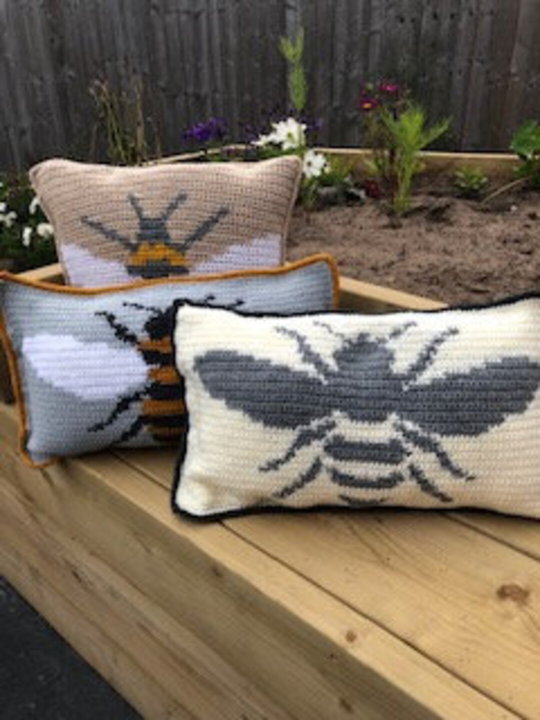 Crochet Bee Cushions - PDF Downloadable Pattern Only - Etsy