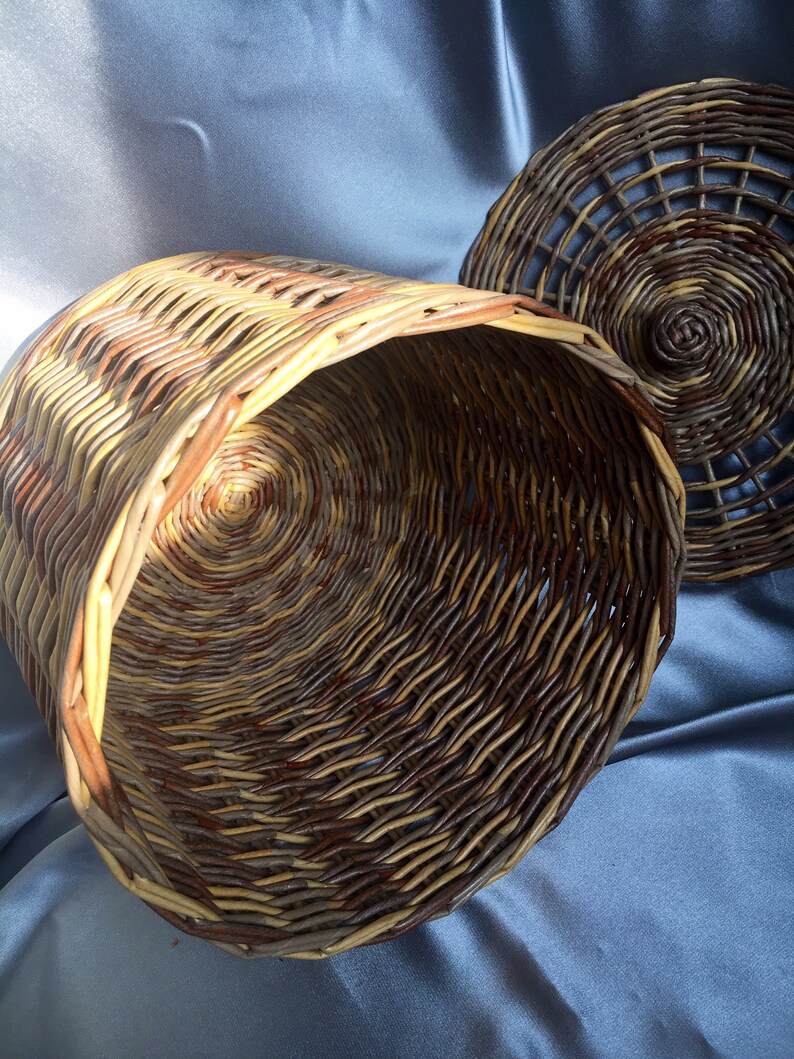 Set of 2 Storage Basket Onion Garlic Basket Vegetable Etsy