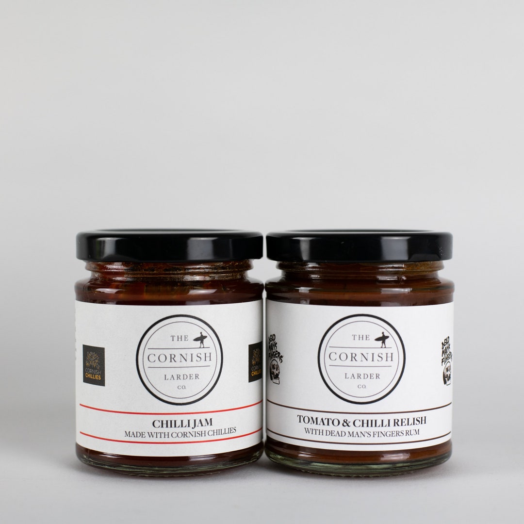 Cornish Chilli Jam/relish Gift Set Etsy UK