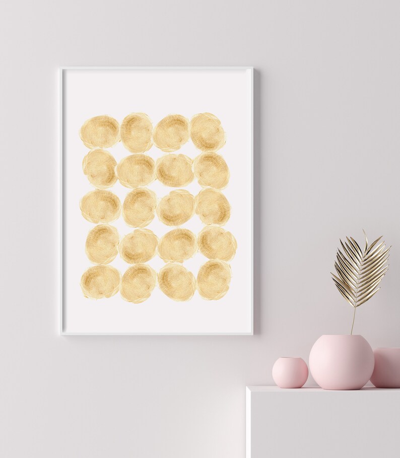 Gold Wall Art Set of 3 Gold Wall Decor Abstract Wall Art Etsy