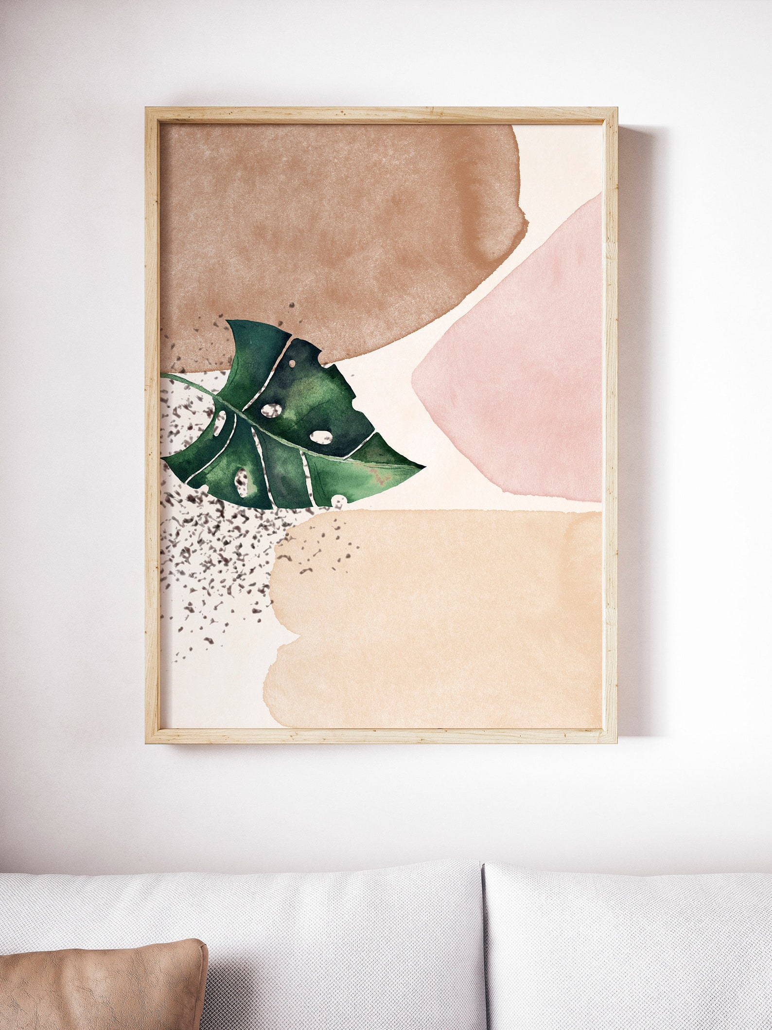 Boho Wall Art Abstract Wall Art Abstract Print Minimalist - Etsy