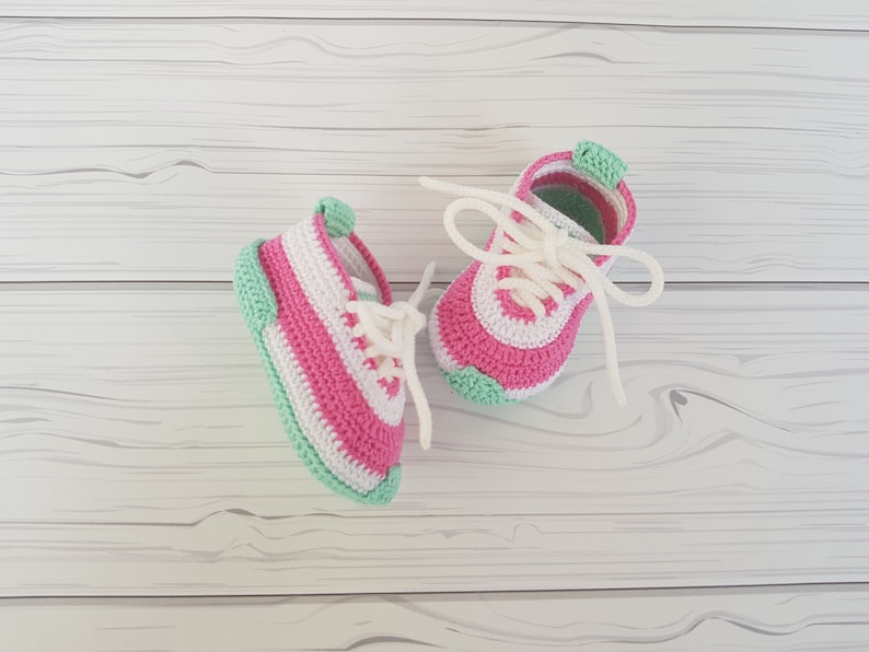 Casual Shoes baby shoes Crochet PATTERN PDF baby sneakers Boys Girls Cute Booties booties