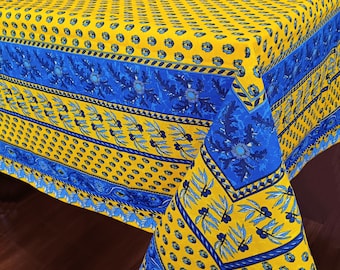 PROVENCE TABLECLOTH | Easter | Summer Table Linen | South of France Vibes