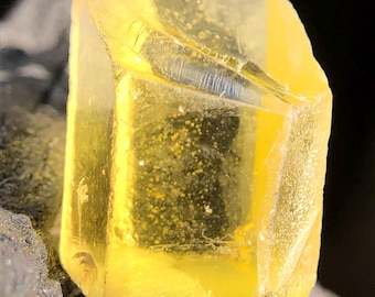24 Ct natürlicher gelber Zitronenquarz rau | 16 x 14 MM Lose Kristall für die Schmuckherstellung