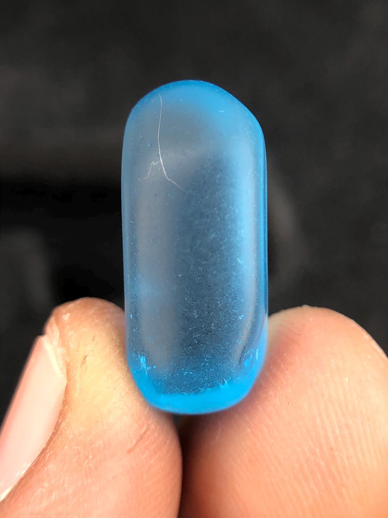 Buy 21ct. Swiss Blue Topaz Rough, Good Quality Topaz Crystal, Blue