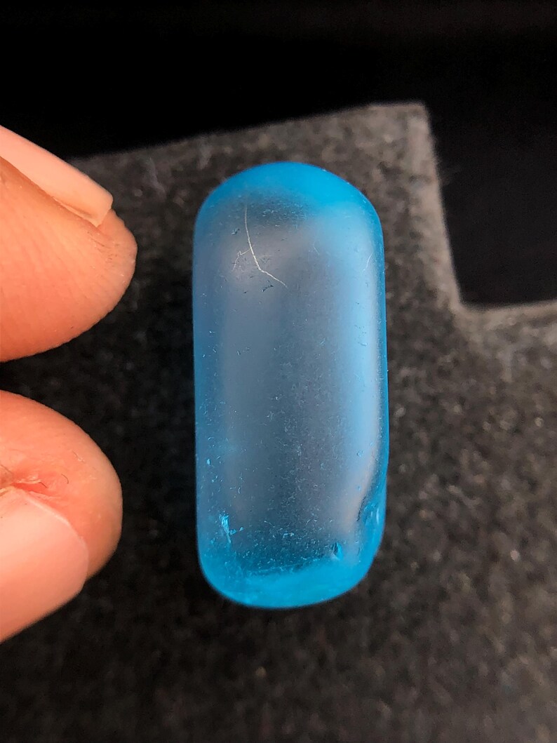 Buy 21ct. Swiss Blue Topaz Rough, Good Quality Topaz Crystal, Blue