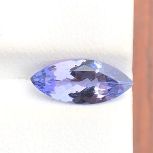Natural Tanzanite Marquise, 11x5 mm 1.2 Carats Purple Blue Zoisite, Tanzanite Marquise Faceted Loose Stones for Jewelry Makings