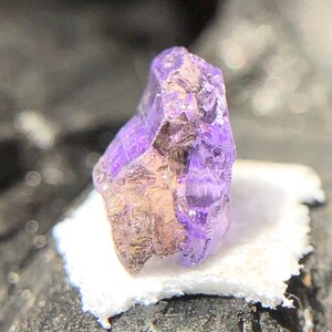 Unheated Purple Blue Brown Zoisite Tanzanite Rough, 4.10 Carats Zoisite Tanzanite Rough, Natural Tanzanite Raw, Tanzanite Crystal