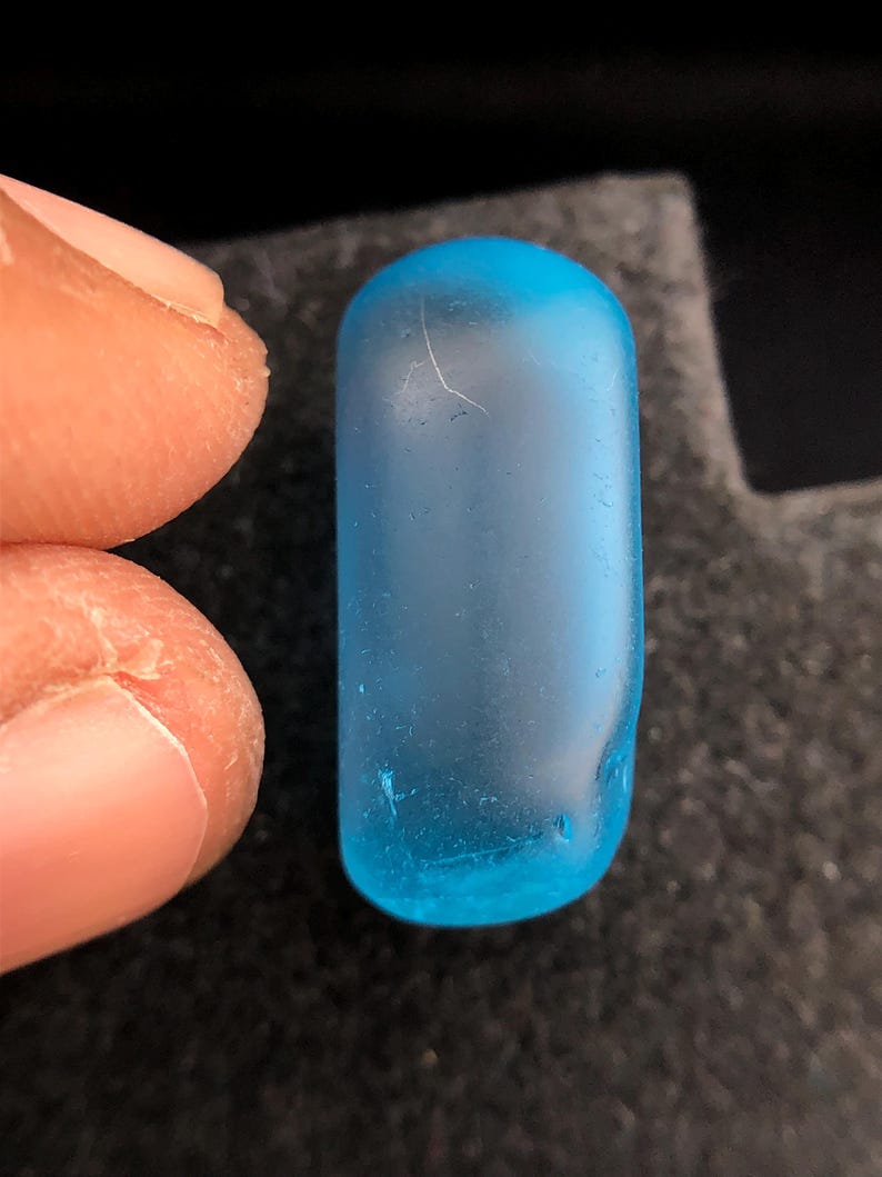 Buy 21ct. Swiss Blue Topaz Rough, Good Quality Topaz Crystal, Blue