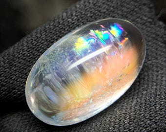 レインボー ファイア マダガスカル ムーンストーン ラウンド