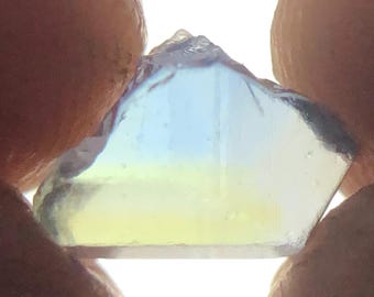 Zoisite Pleochroism Tanzanite Rough, Natural Purple Blue Green Tanzanite Raw, 0.80ct Specimen Healing Crystal