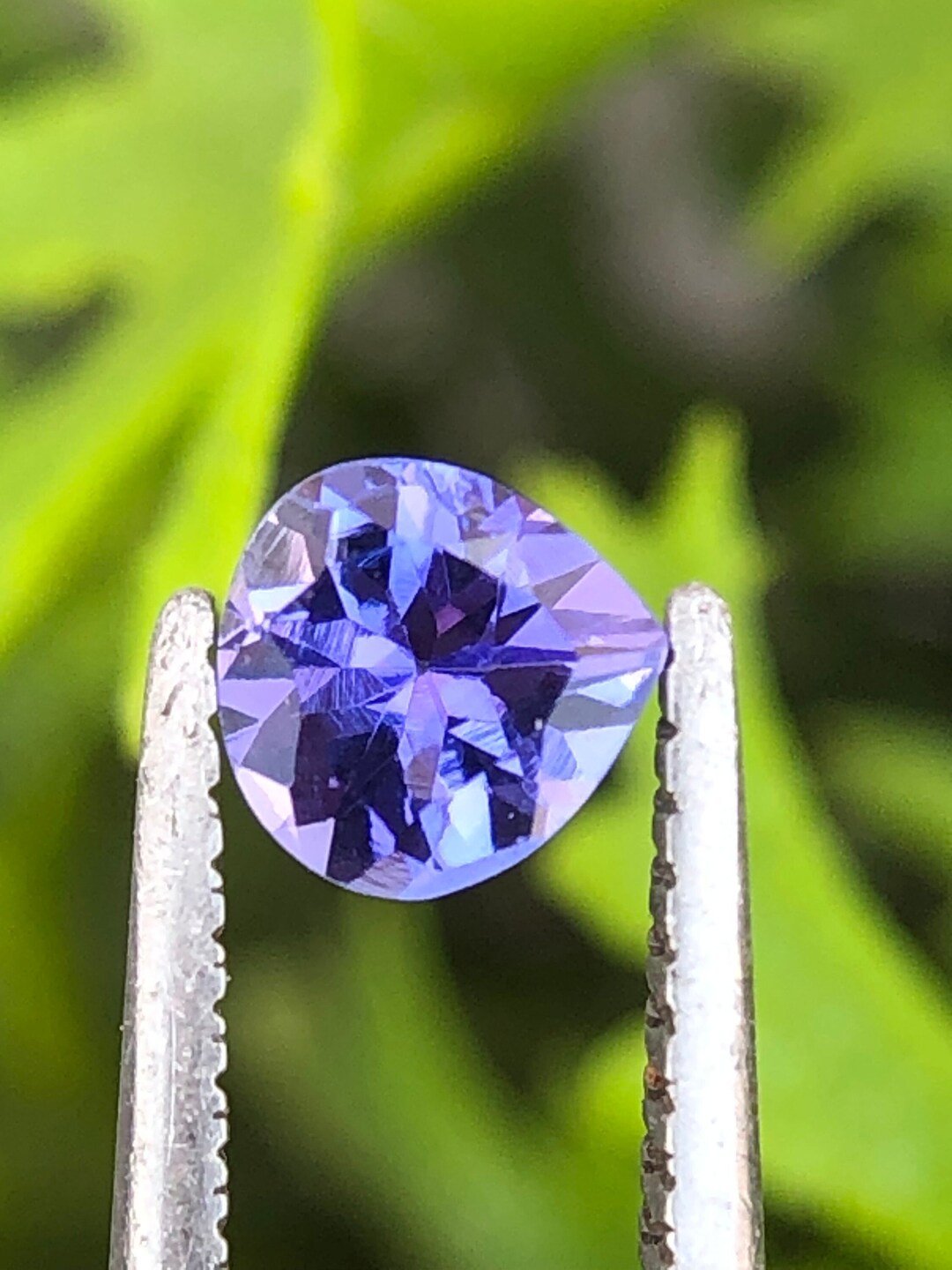 Buy 5 MM Natural Zoisite Tanzanite Heart, 0.50 Carats Faceted Blue ...