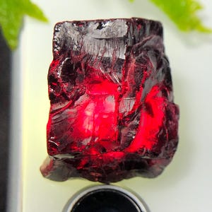 Natural Red Garnet Rough, Unheated Garnet Rough, 28.5 Carats Uncut Garnet Rough, Garnet Raw, Garnet Crystal, Garnet For Ring, Garnet