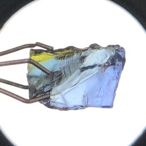 Natural Blue Purple Brown Color Zoisite Tanzanite Rough, 2.35 Carats Unteated Tanzanite Rough, Tanzanite Crystal Healing  Tanzanite Raw