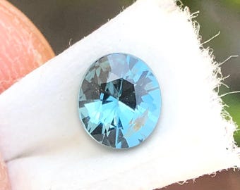 Spinelle Cobalt Blue Non Chauffé - Forme Cœur - 3.20 Carats - Naturel Du Sri Lanka - Taille Excellente - Occasion