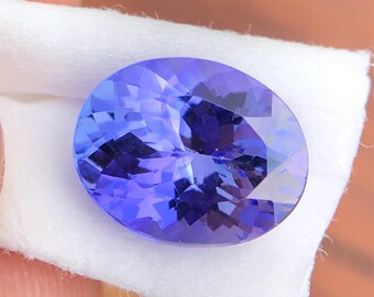 タンザナイト　AAA 10㎜ 10玉 タンザナイト AAA 10㎜ 10玉