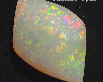 20.7ct. GEM Solid Opal Multicolor Pattern Red-Blue-Gold-Green1790.00