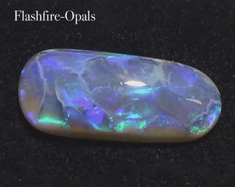 6.0ct. Solid Dark Nobby Opal GREEN-BLUE-TURQUOISE !