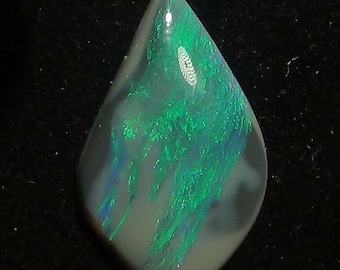 6.5ct. Solid Black/Opal Green/Turquoise BroadFlash