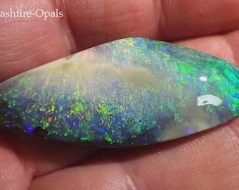 62.4ct. Boulder Opal, Luminous GOLD-GREEN-BLUE