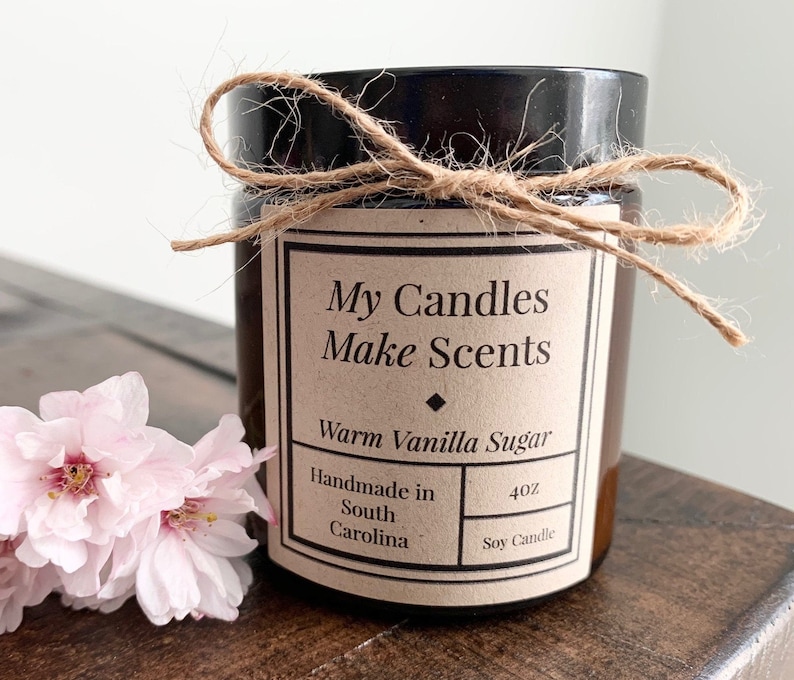 Soy Candles Amazing Scents Long Lasting and Will Fill Your Etsy