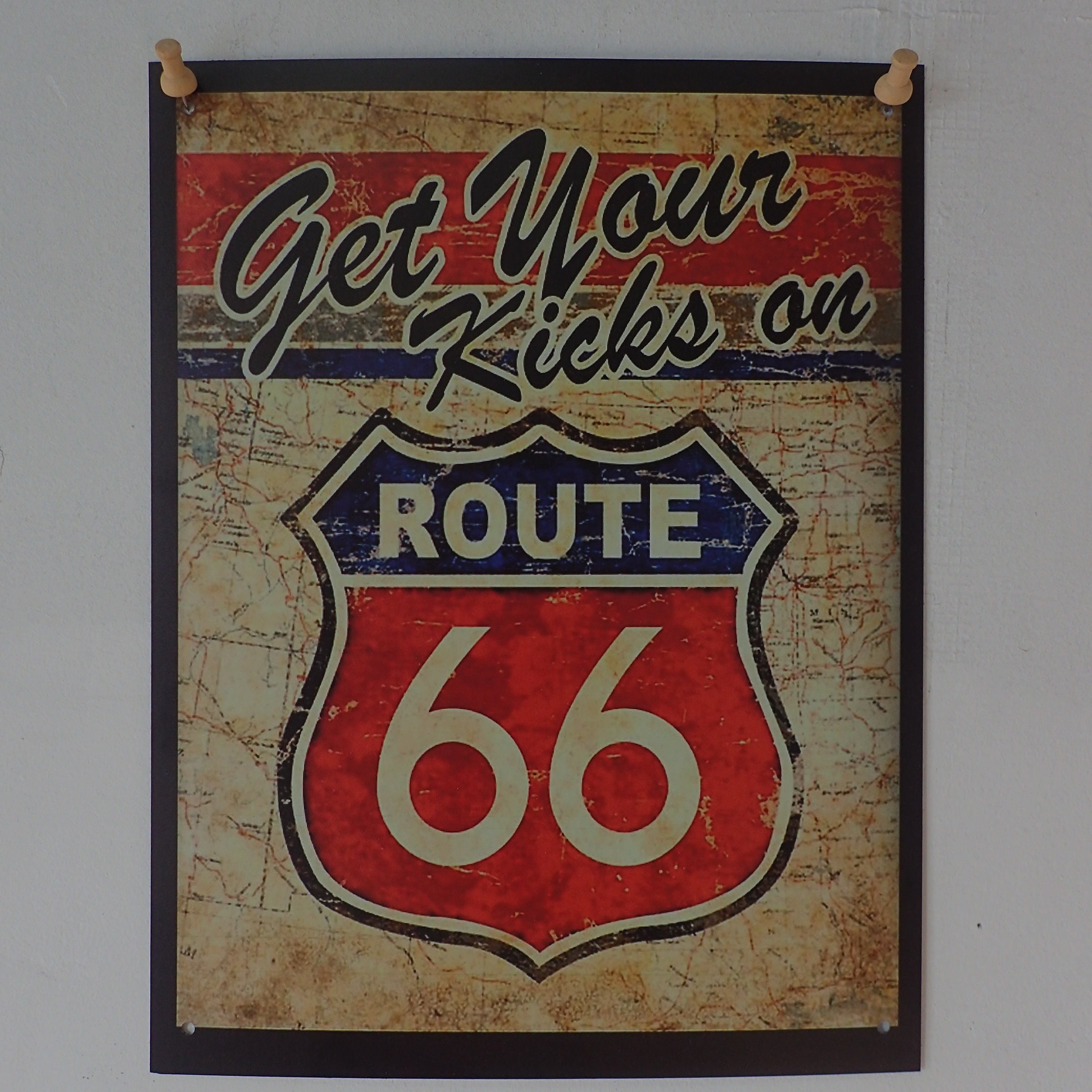 Retro Old school Vintage sign Route 66 Rusty sign Motor Sign Etsy