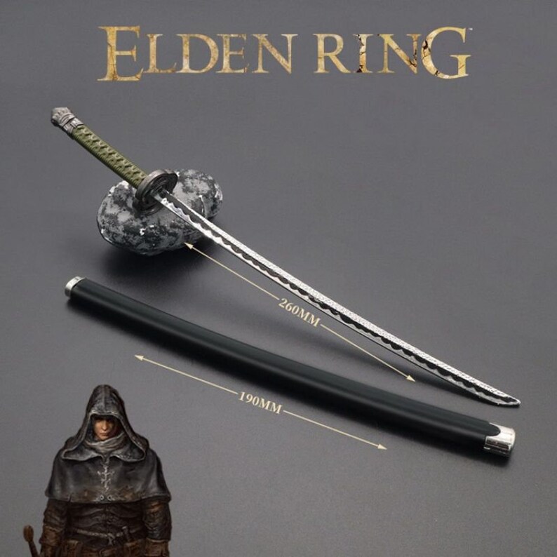 Elden Ring Moonveil Katana Weapon Prop Etsy