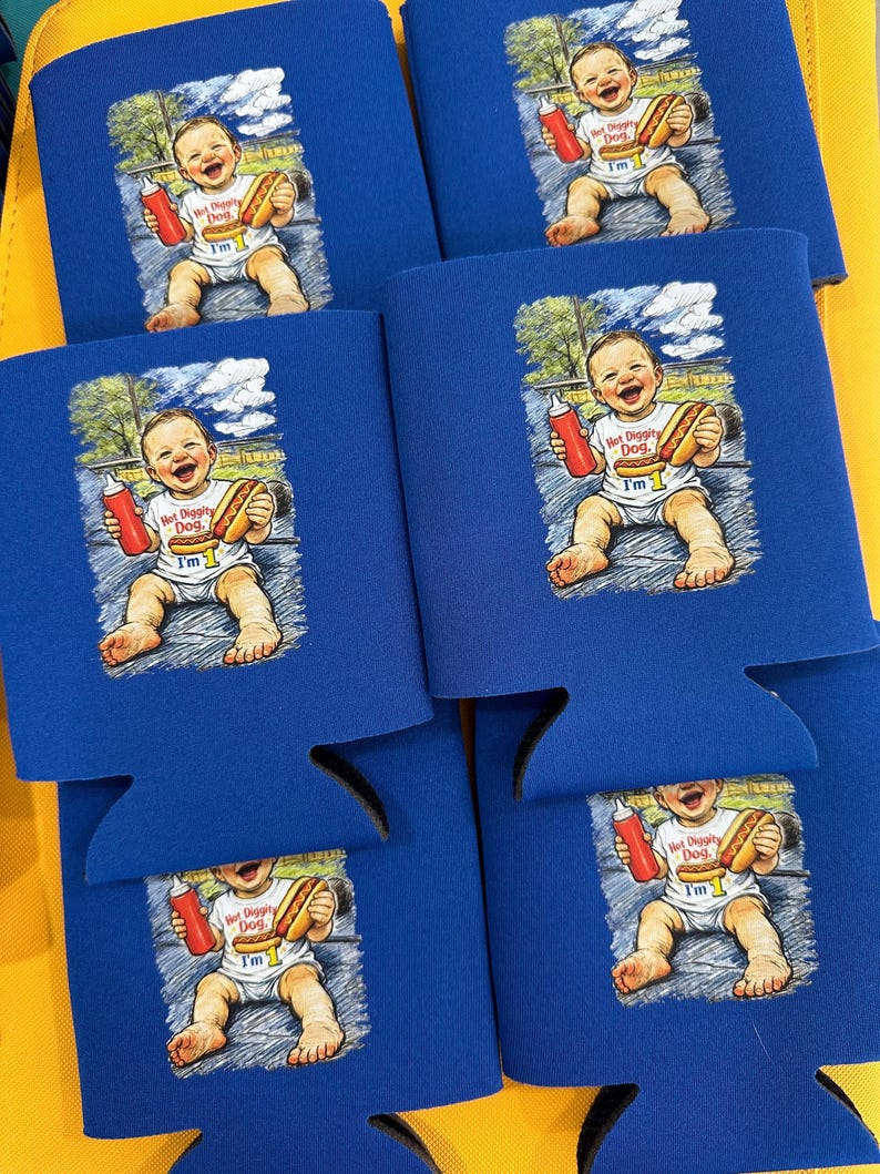 Personalized Can Coolers, Party Favors, Wedding Favors, Bridal Party, Groomsman gift, Beach Party favors, vacation trip favors, Promo favors image 19
