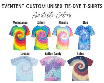 Personalized Tie-Dye shirts, custom 70s shirt, custom hippie shirt, custom photo shirt, make your own shirt, personalized youth shirts