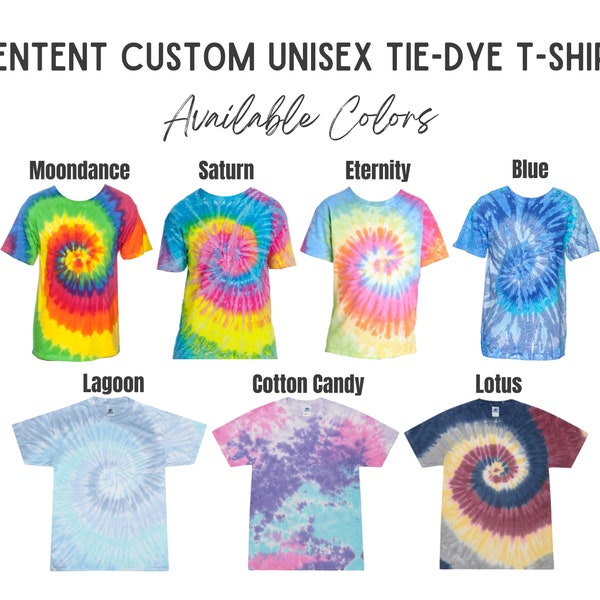 Personalized Tie-Dye shirts, custom 70s shirt, custom hippie shirt, custom photo shirt, make your own shirt, personalized youth shirts