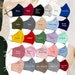 Personalized Custom Face Mask | Adjustable Ear loops w/ Nose Piece  |Mask for Wedding, Sport Team, Small Business | Personal Gifts 