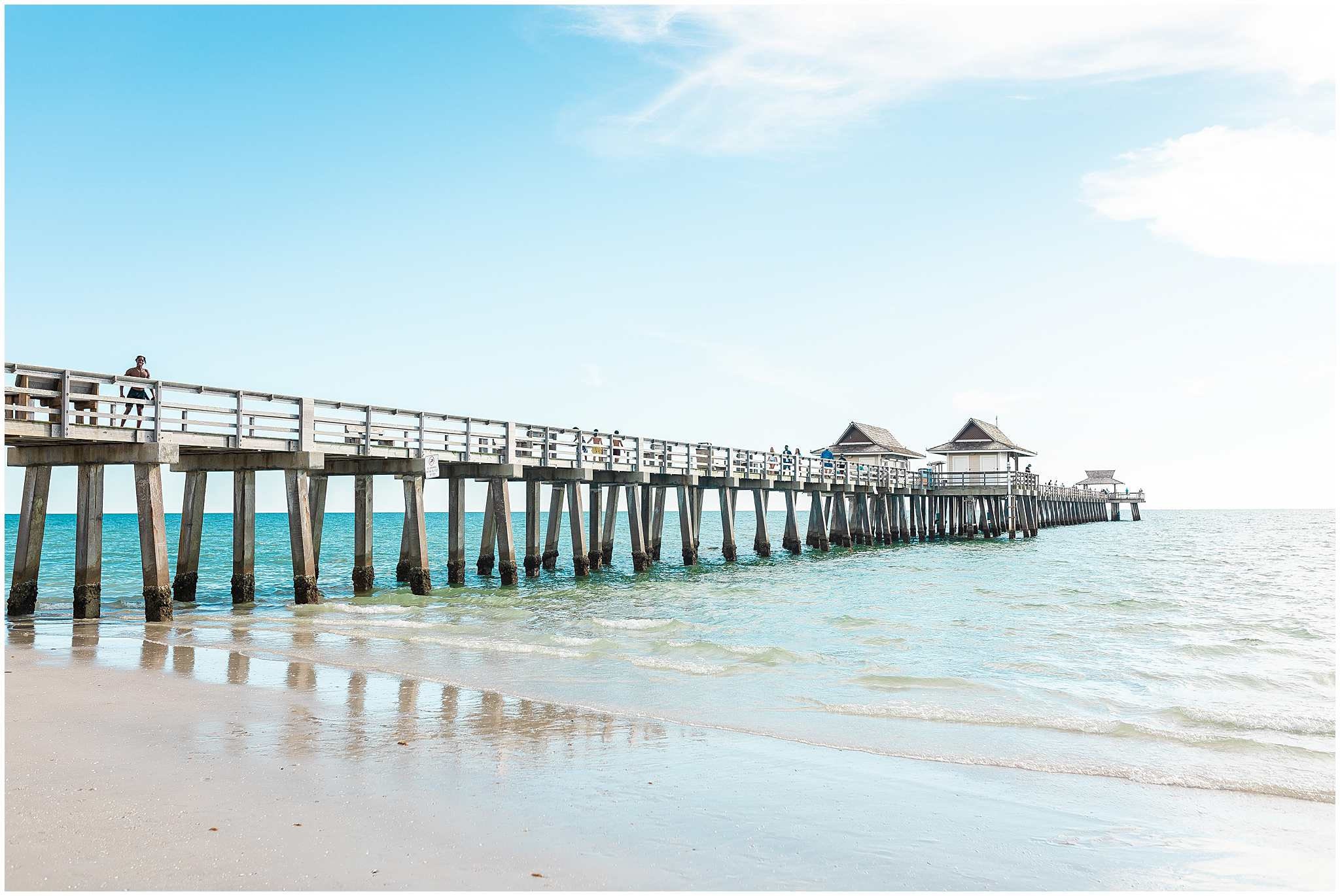 Naples Pier Print Naples Beach, FL Home Decor Naples, Florida Photo Etsy