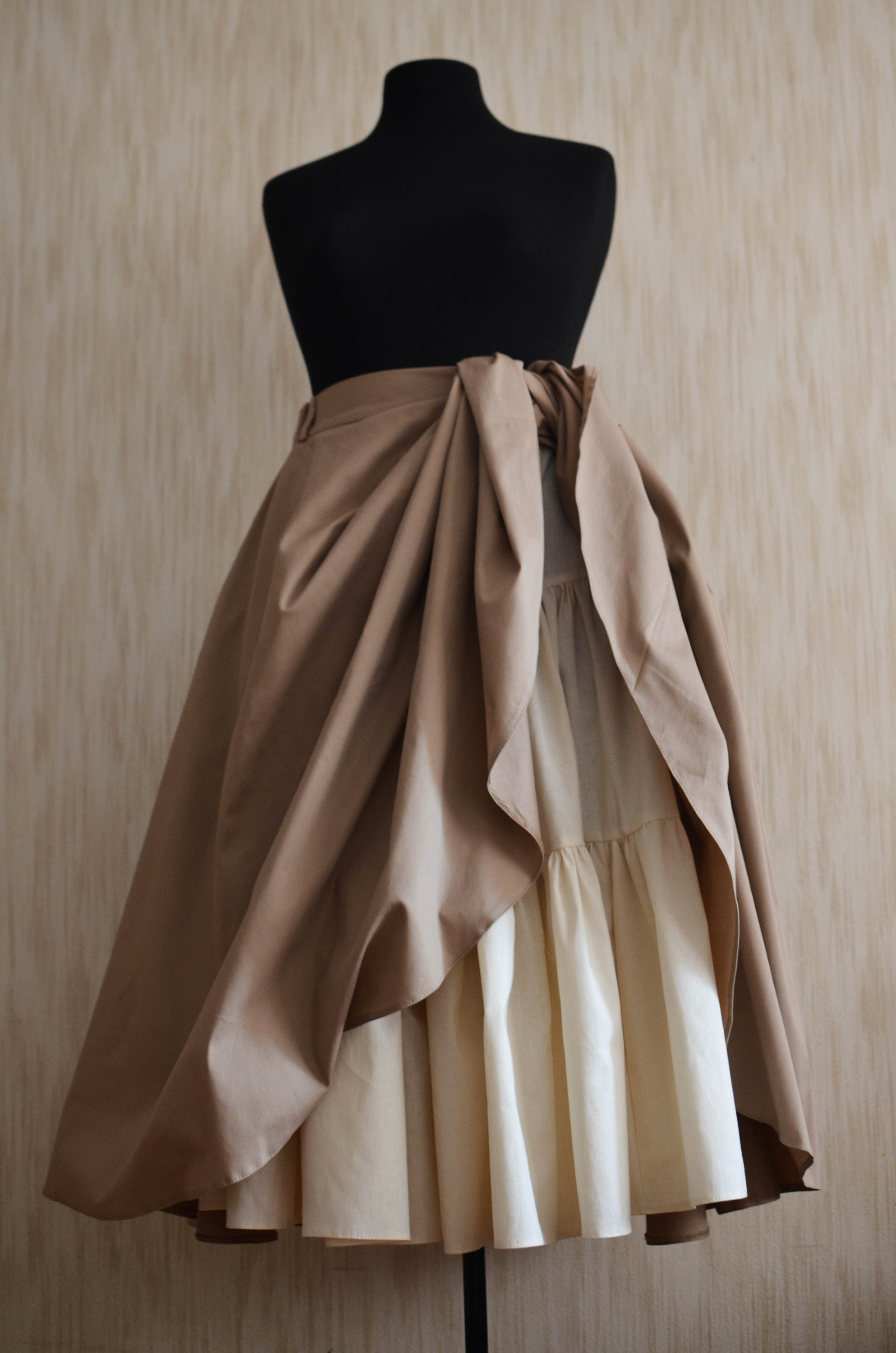 Full Сircle Cotton Skirt Circle Skirt Cotton skirt with Etsy