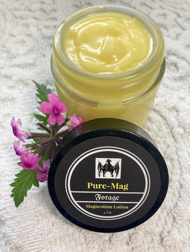 Organic Magnesium Lotion Restless Leg Syndrome Leg Pain Etsy