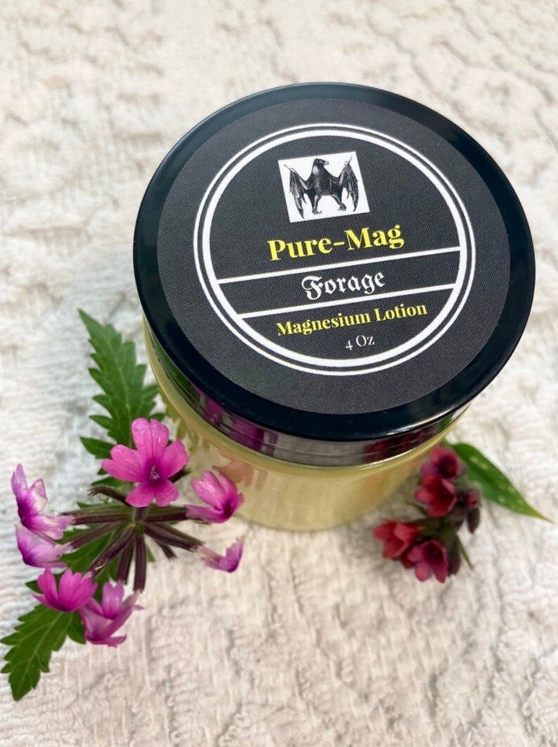 Organic Magnesium Lotion Restless Leg Syndrome Leg Pain Etsy