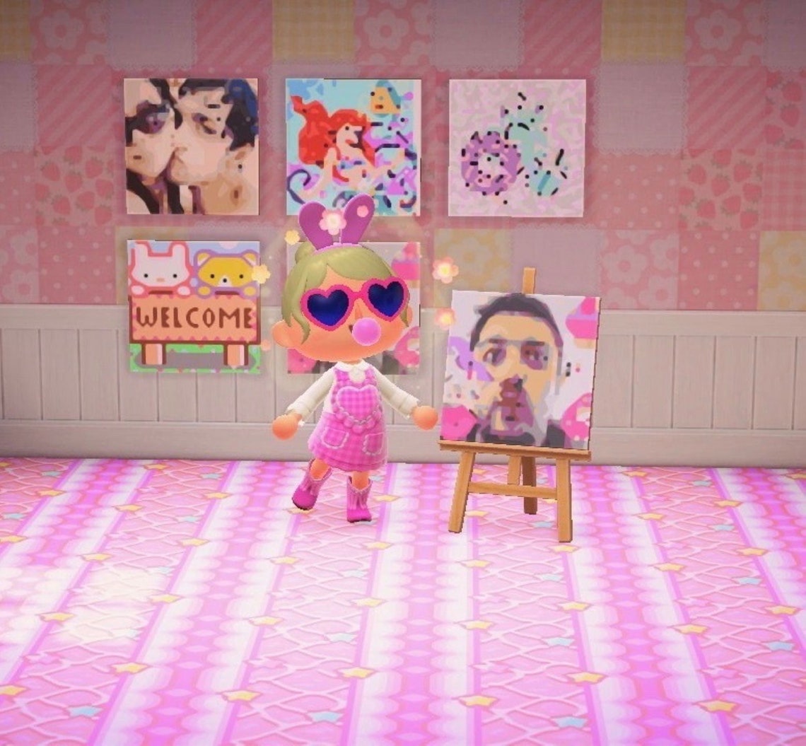 Custom Photo QR Code for Animal Crossing Etsy