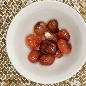 Carnelian Crystal- Tumbled