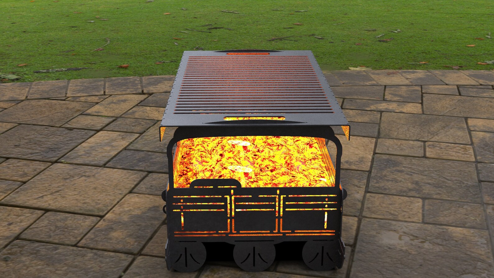 Pontoon Boat Fire Pit Digital Product Files DXF SVG for Etsy UK