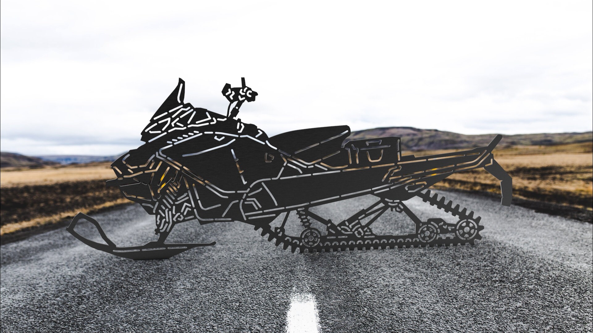 Skidoo Digital Product Files DXF SVG for Cnc Plasma Etsy Canada