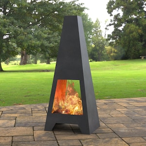 Double sided Pyramid Fire Pit, Digital product, files DXF, SVG for CNC, Plasma, Laser, Waterjet. FirePit, Metal Art, Metal, Garden Fireplace