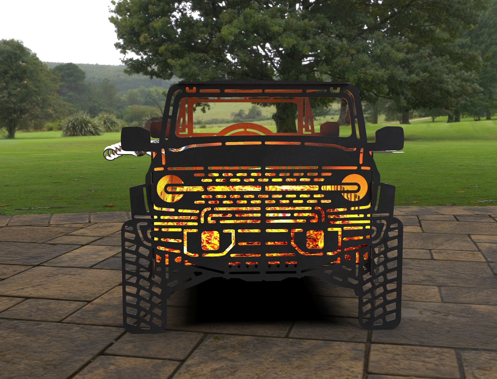 Bronco Fire Pit Digital Product Files Dxf Svg For Cnc Etsy Bronco Fire Pit Digital Product Files Dxf Svg For Cnc Etsy