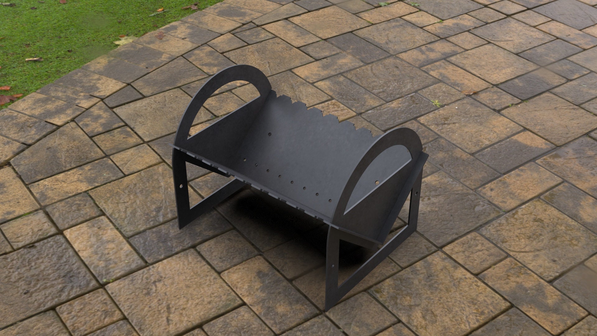 Flat Pack II Collapsible Fire Pit Digital Product Files DXF Etsy Canada