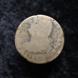 イラク 1938年 50フィルス/1ディルハム 0.500 銀貨 ガーズィー1世