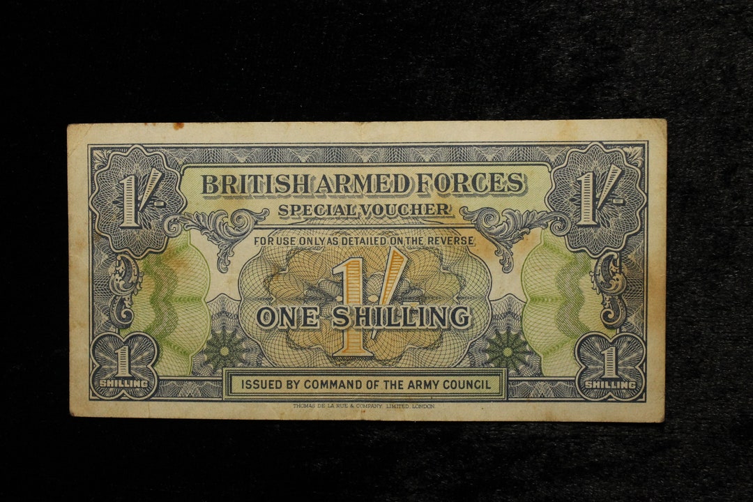 British Armed Forces One Shilling紙幣 British Armed Forces One Shilling 1946 1st Series Special Voucher