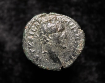 Oud-Romeinse Antoninus Pius Provinciale AE20 bronzen munt 138-161AD 4,37 g Philippopolis Mint Thracië