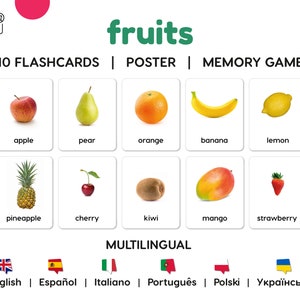 🕹️ Play Fruit Memory Game Memory: Free Online Fruits Memory Card Pair  Matching Video Game for Kids & Adults