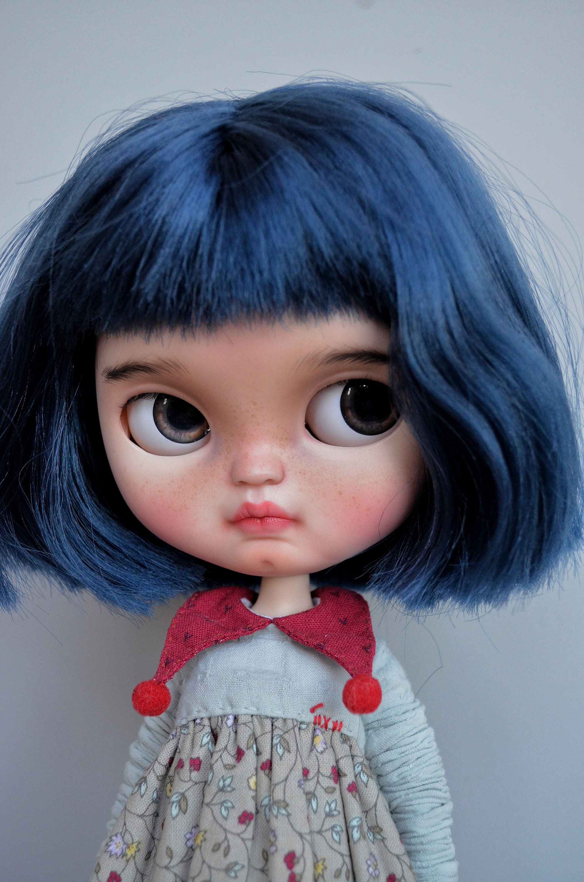SOLD Out Blythe custom doll Ooak blythe doll Blue hair blythe Etsy SOLD Out Blythe custom doll Ooak blythe doll Blue hair blythe Etsy