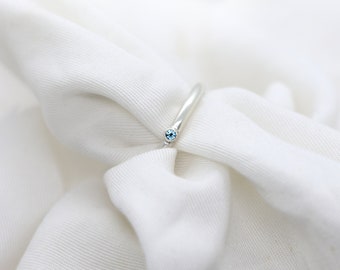 Tiny Topaz Ring